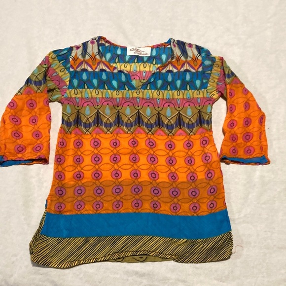 Antica Sartoria Other - Child Size Antica Sartorial Colorful Kids Casual Tunic | Beach Cover Up